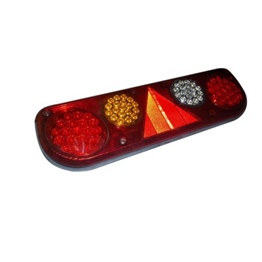 Faro Trasero Izquierdo Trasero Rojo/Amb/Crist LED Flat 24V Ap 1900 Flat
