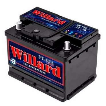 Batería Willard UB730D 12x75D 12V