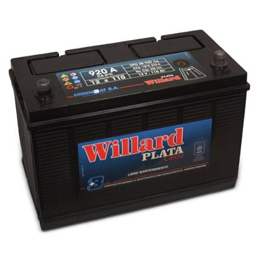 Batería Willard UB920D 12x110D 12V para Camiones