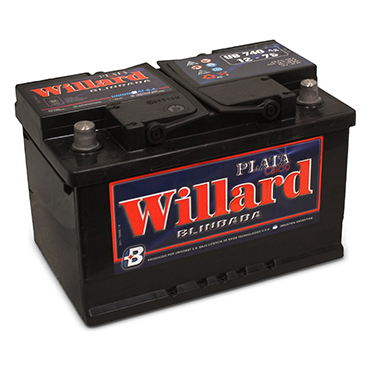 Batería Willard UB740I 12x75I 12V