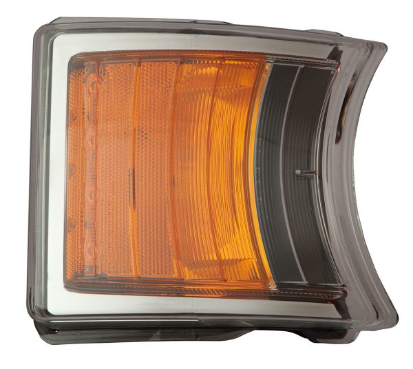 Faro de Giro BMW Serie 5/6 2009 en adelante Ambar C/Led Borde Cromado