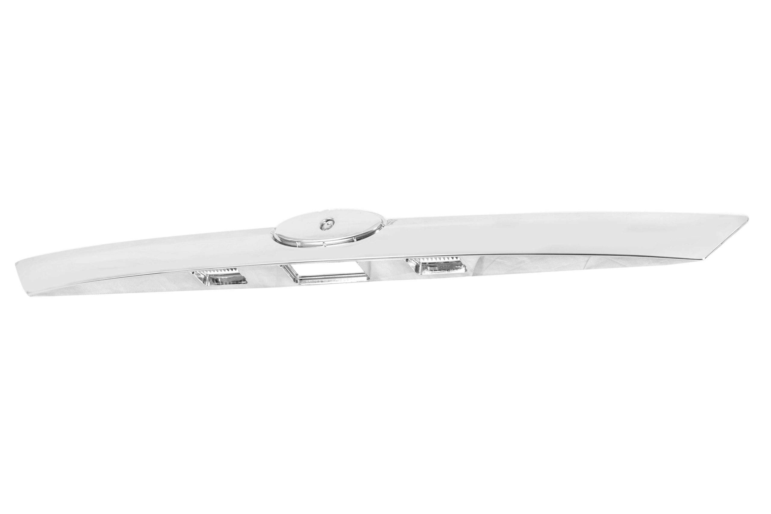 01-023-150.jpg Moldura de frente y cola para Ford Focus kinetic 2008/2013 superior porton cromada
