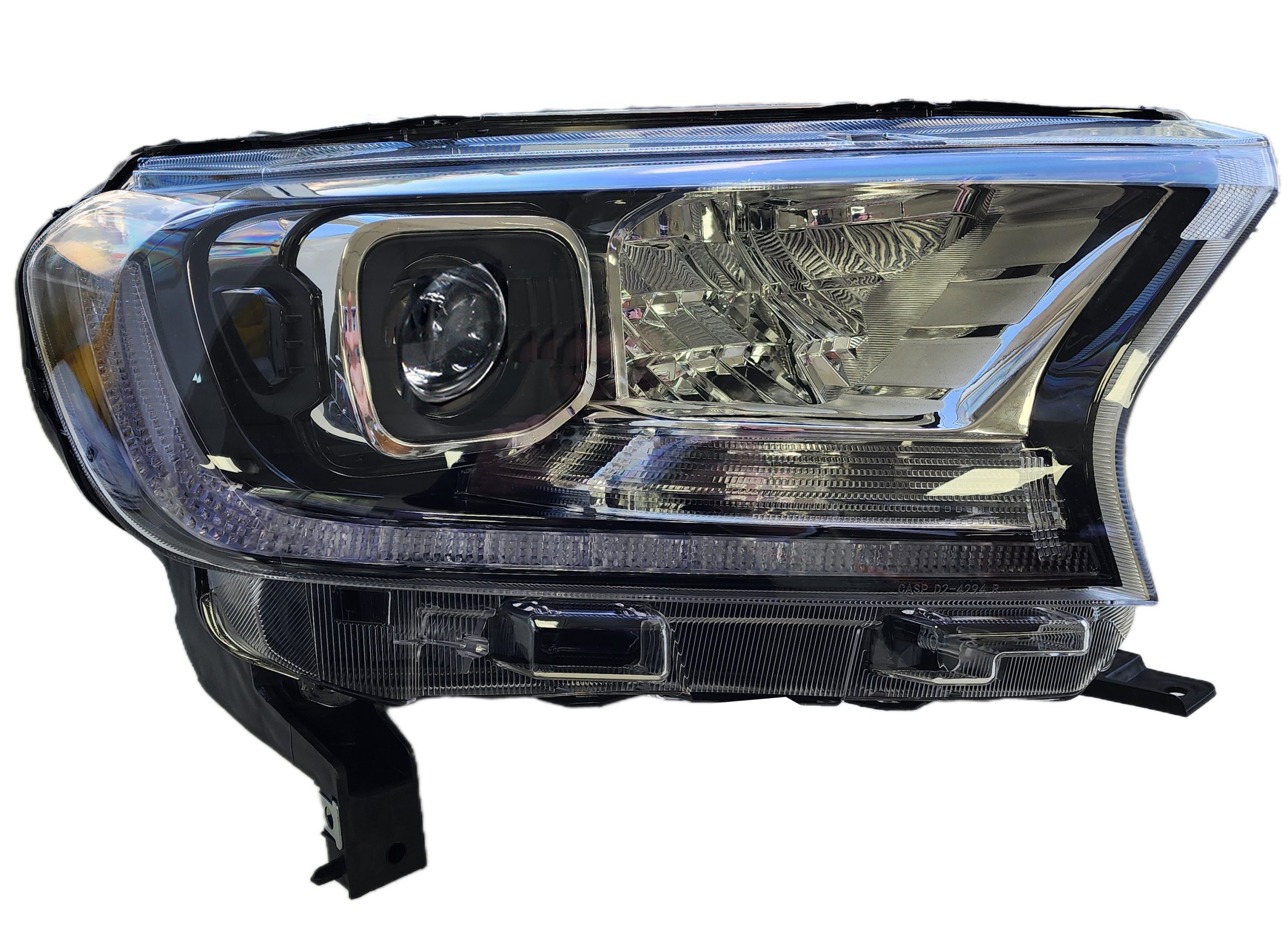 Óptica para Ford Ranger 2021/2023 derecha Ltd lupa Cuadrada
