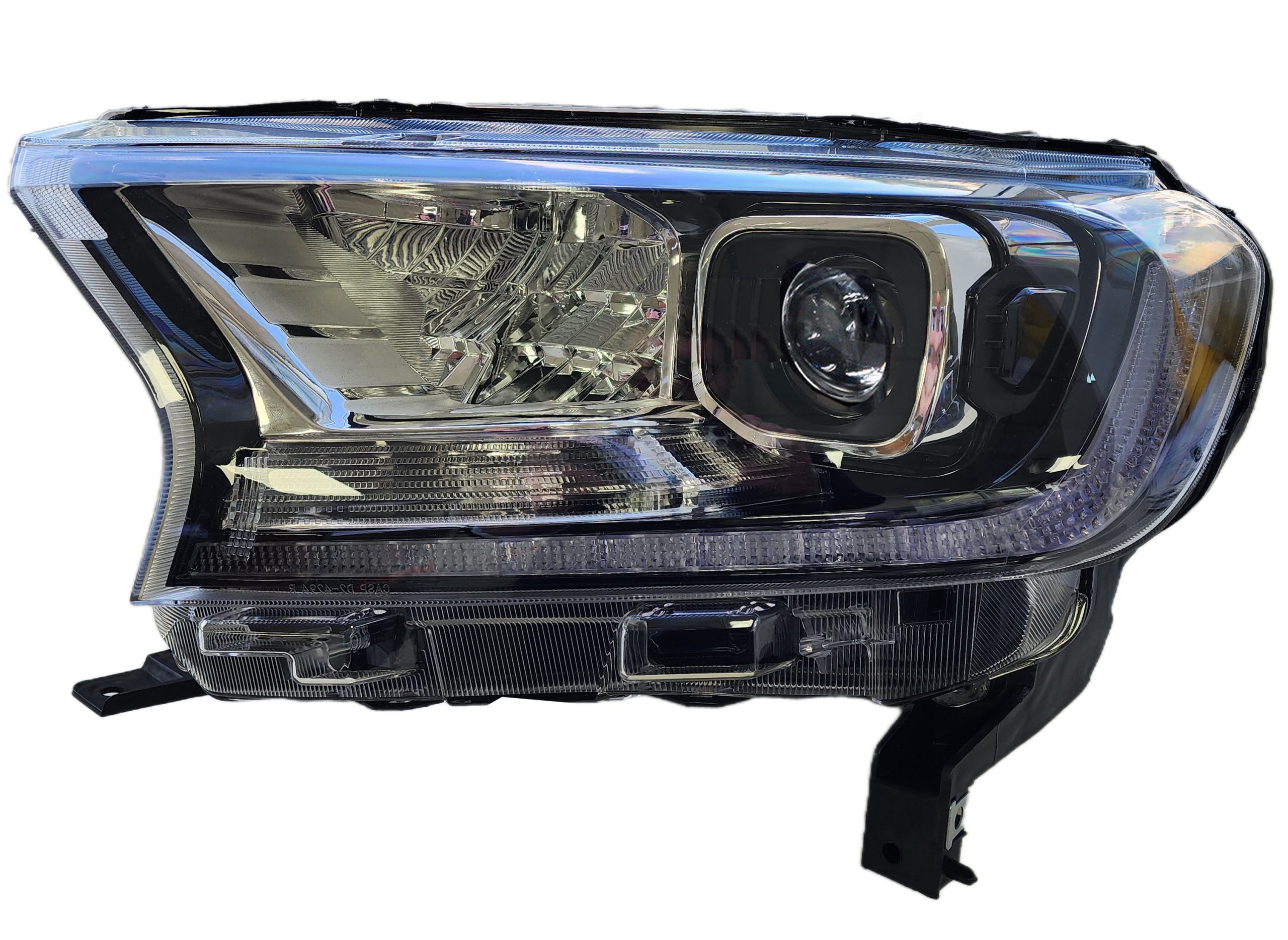 Óptica para Ford Ranger 2021/2023 izquierda Ltd lupa Cuadrada