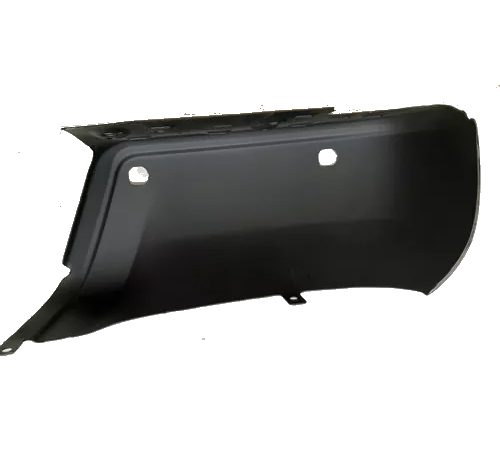 Puntera de paragolpe Ford Ranger 13/23 trasera c/agujero sensor negra izquierda
