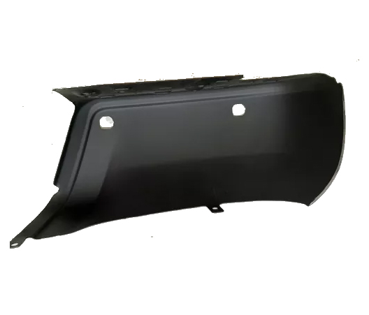 Puntera de paragolpe Ford Ranger 13/23 trasera c/agujero sensor negra izquierda