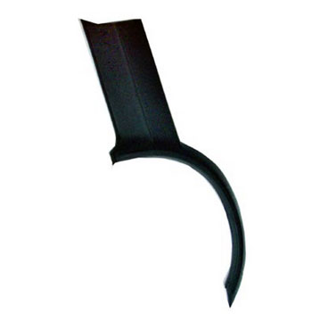 02-024-085.jpg Moldura lateral autoadhesiva para Fiat Spazio 1992 guardabarro trasero negro izquierdo