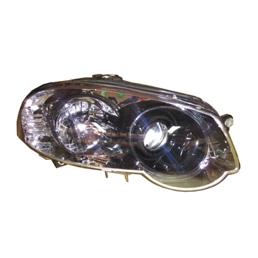 Óptica para Fiat Siena/Palio Adventure desde 2008 derecha F/Crom aro negro