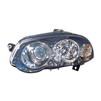 Óptica para Fiat Strada Adventure desde 2009 izquierda fondo negro aro Crom