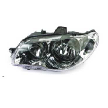 Óptica para Fiat Palio/Siena 1.8 desde 2004 izquierda F/Crom aro negro