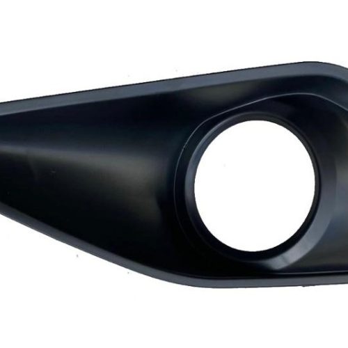 02-028-125.jpg Grilla lateral de paragolpe para Fiat Cronos 2018/2024 delantero para faro negro mate izquierdo