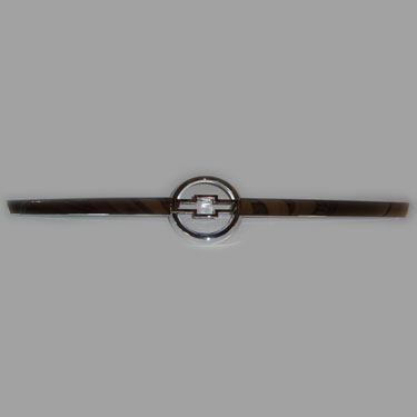Moldura de frente y cola para Chevrolet Zafira desde 2005 escudo parrilla cromado