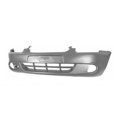 Paragolpe Chevrolet Corsa Classic 00/ delantero negro liso c/agujero