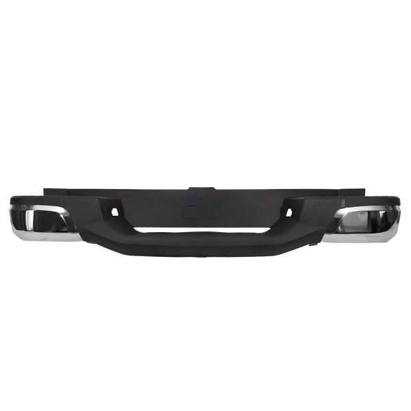 Paragolpe Chevrolet S-10 12/ trasero completo cromado c/pisadera