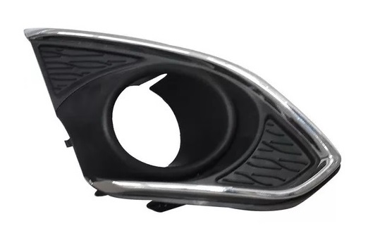 03-028-140.jpg Moldura de paragolpe para Chevrolet Spark desde 2012 para faro con cromado derecho