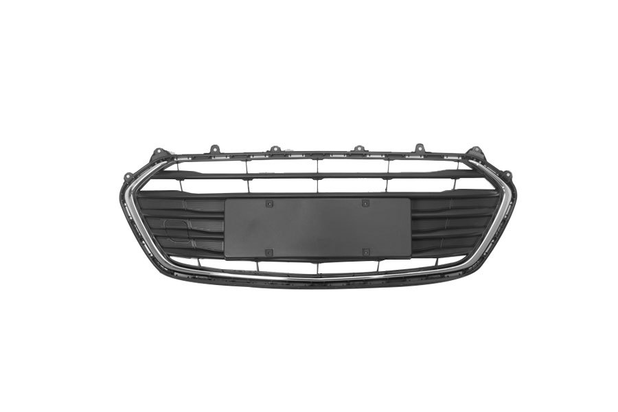 03-028-144.jpg Grilla inferior de paragolpe para Chevrolet Tracker desde 2017 delantero marco cromado