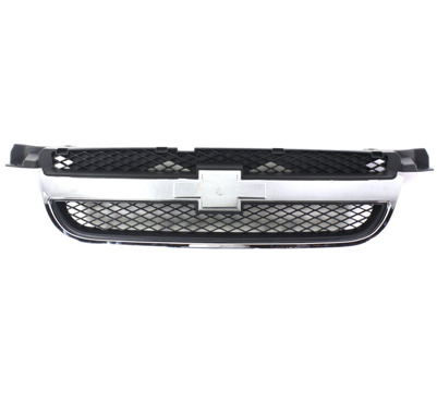 Parrilla para Chevrolet Aveo 2009/2011 para marco cromado inferior