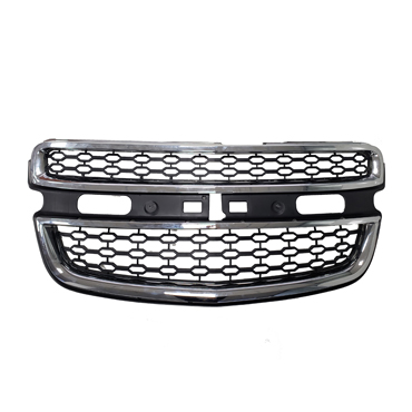Parrilla para Chevrolet S-10 12/16/Trailblazer completa con molduras cromadas