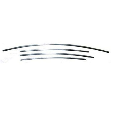 Moldura de frente y cola para Peugeot 307 desde 2006 mold cromadas rejilla parag juego x 4