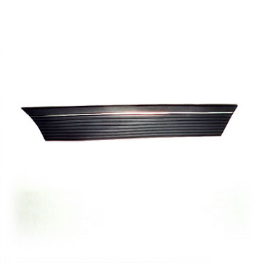 04-024-024.jpg Moldura lateral autoadhesiva para Peugeot 504 GR II gris/negra puerta trasera izquierda