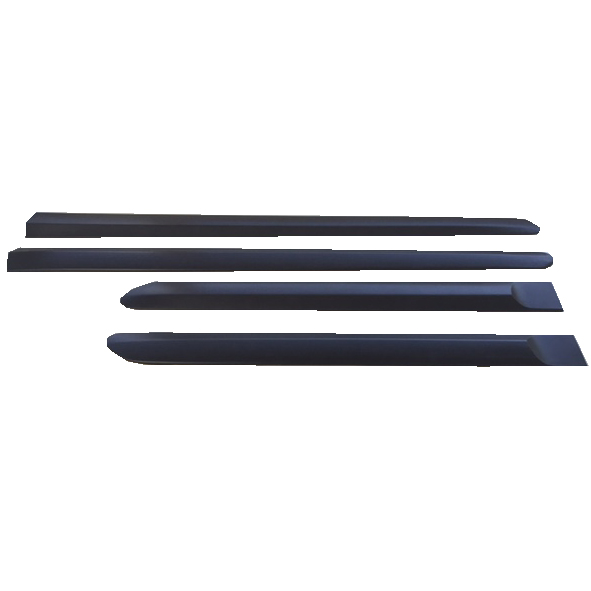 04-024-153.jpg Moldura lateral autoadhesiva para Peugeot 308 / 408 2011/2015 negra con vira plata juego