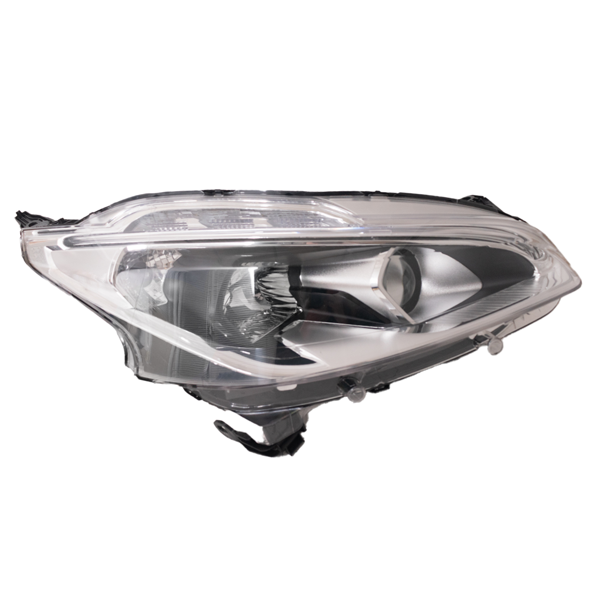 04-026-266.jpg Óptica para Peugeot 208 desde 2016 derecha fondo negro con lupa con LED