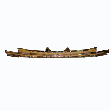 04-028-038.jpg Grilla superior de paragolpe para Peugeot 207 2008/2010 RC/CC cromado