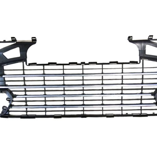 Grilla de paragolpe para Peugeot 307 desde 2006 delantero con viras cromadas