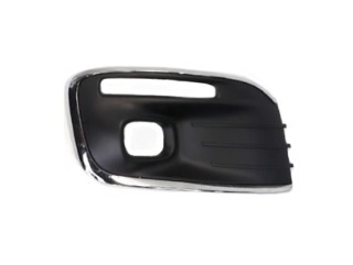 04-028-136.jpg Grilla lateral de paragolpe para Citroën C-Elysée desde 2017 con vira cromado para faro derecho