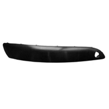 Banda de paragolpe Peugeot 307 01/06 delantera negra derecha
