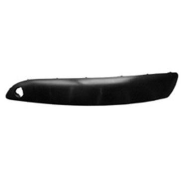 Banda de paragolpe Peugeot 307 01/06 delantera negra izquierda