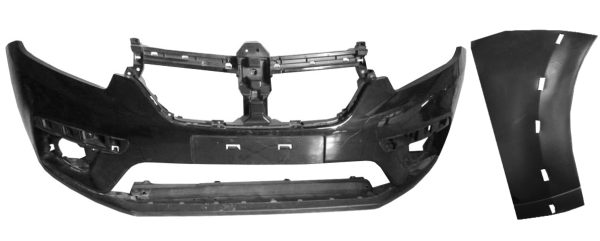 Paragolpe Renault Logan/Sandero 20/ c/agujero p/fender