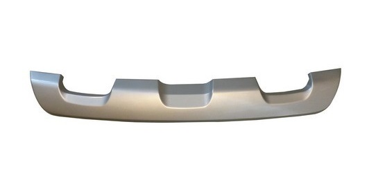 Paragolpe Renault Sandero Stepway 14/19 mascara inferior trasera gris Plata