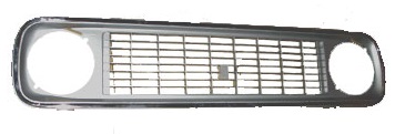 05-031-001.jpg Parrilla para Renault 4 gris con cromado