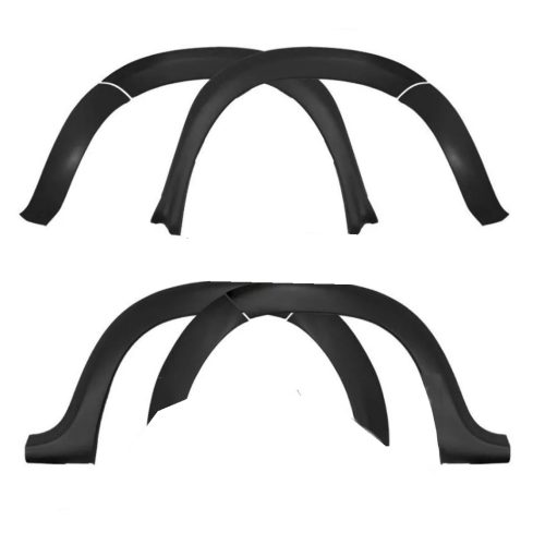 Moldura pasarrueda para Renault Duster i 2011/2021 negro 8 piezas