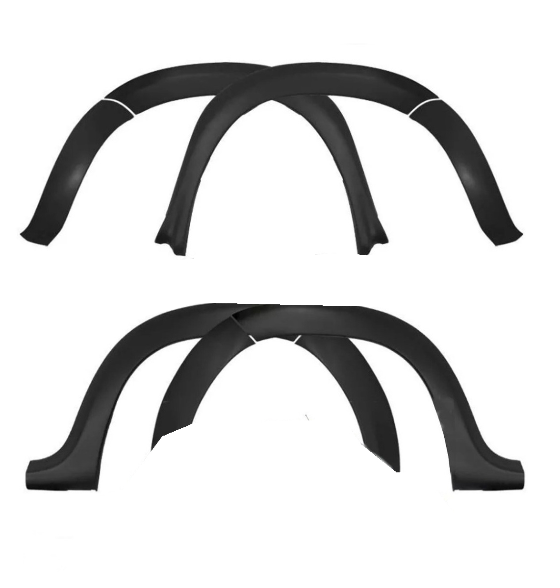 05-097-027.jpg Moldura pasarrueda para Renault Duster i 2011/2021 negro 8 piezas