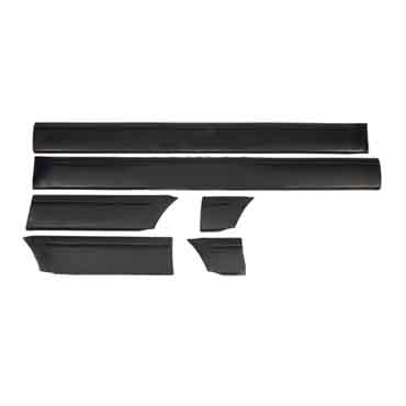 06-024-071.jpg Moldura lateral autoadhesiva para Volkswagen Gol 1994/1995 juego gris
