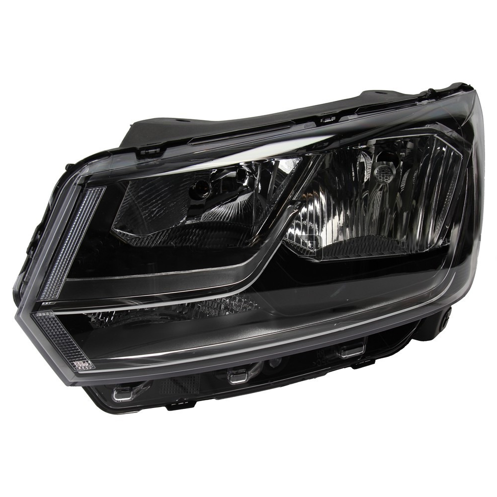 06-026-395.jpg Óptica para Volkswagen Gol Trend/Voyage G8 desde 2019 izquierda Saveiro Cross con vira cromada