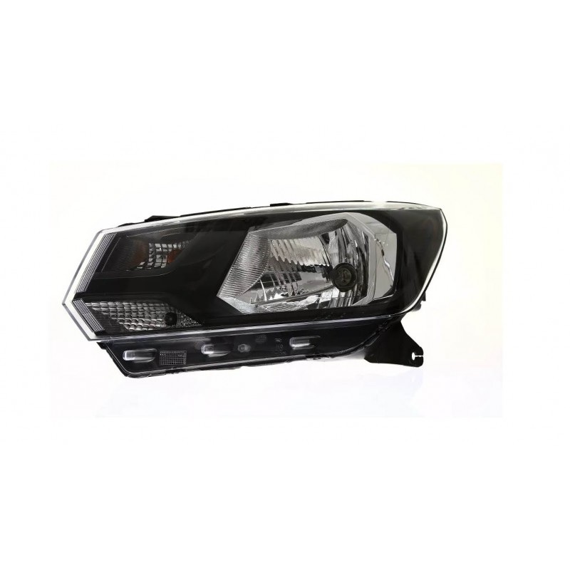 06-026-474.jpg Óptica para Volkswagen Gol Trend/Voyage G8 desde 2019 izquierda Saveiro V/Negra