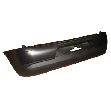 Paragolpe Volkswagen Gol 06/ trasero negro liso Parcial
