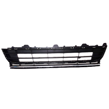 06-028-126.jpg Grilla central de paragolpe para Volkswagen Fox / Suran 2015/2019 con vira cromado