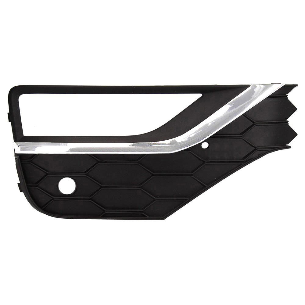 06-028-130.jpg Grilla lateral de paragolpe para Volkswagen Amarok 2017/2023 para sensor para faro v/cromada derecho