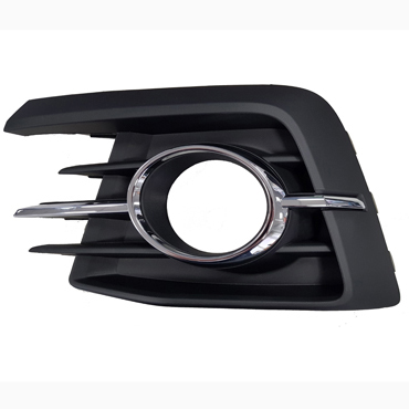06-028-136.jpg Aro de faro auxiliar para Volkswagen Gol Trend desde 2016 G7 con cromado izquierdo