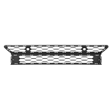 06-028-143.jpg Grilla central de paragolpe para Volkswagen Amarok 2017/2023 con agujero para sensor