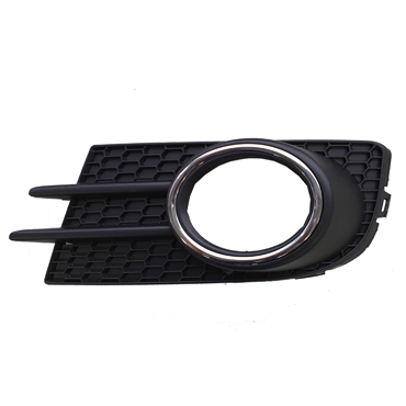 06-028-166.jpg Grilla lateral de paragolpe para Volkswagen Tiguan 2012/2016 para faro cromado izquierdo