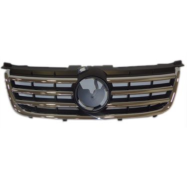 06-031-058.jpg Parrilla para Volkswagen Bora 2008/2015 completa cromada sin escudo