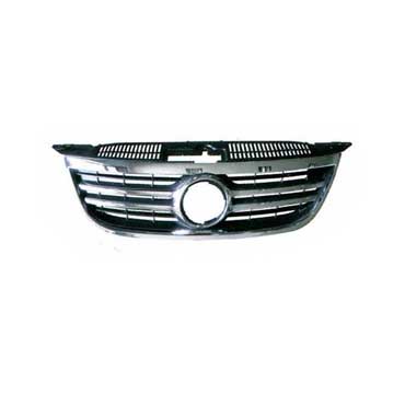 06-031-074.jpg Parrilla para Volkswagen Tiguan 2008/2011 con moldura cromada