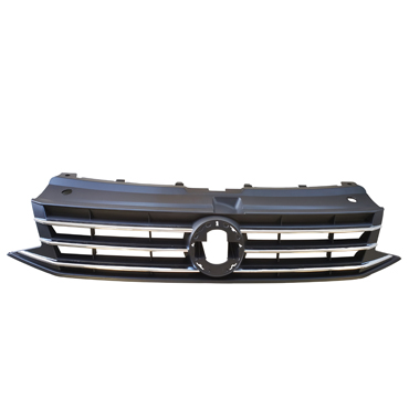 06-031-108.jpg Parrilla para Volkswagen Polo 2015/2017 con moldura cromada