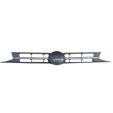 06-031-122.jpg Parrilla para Volkswagen Polo 18/22/Virtus 2018/2023 con moldura cromada