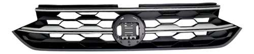 06-031-152.jpg Parrilla para Volkswagen Nivus 2020/2024 con moldura cromada